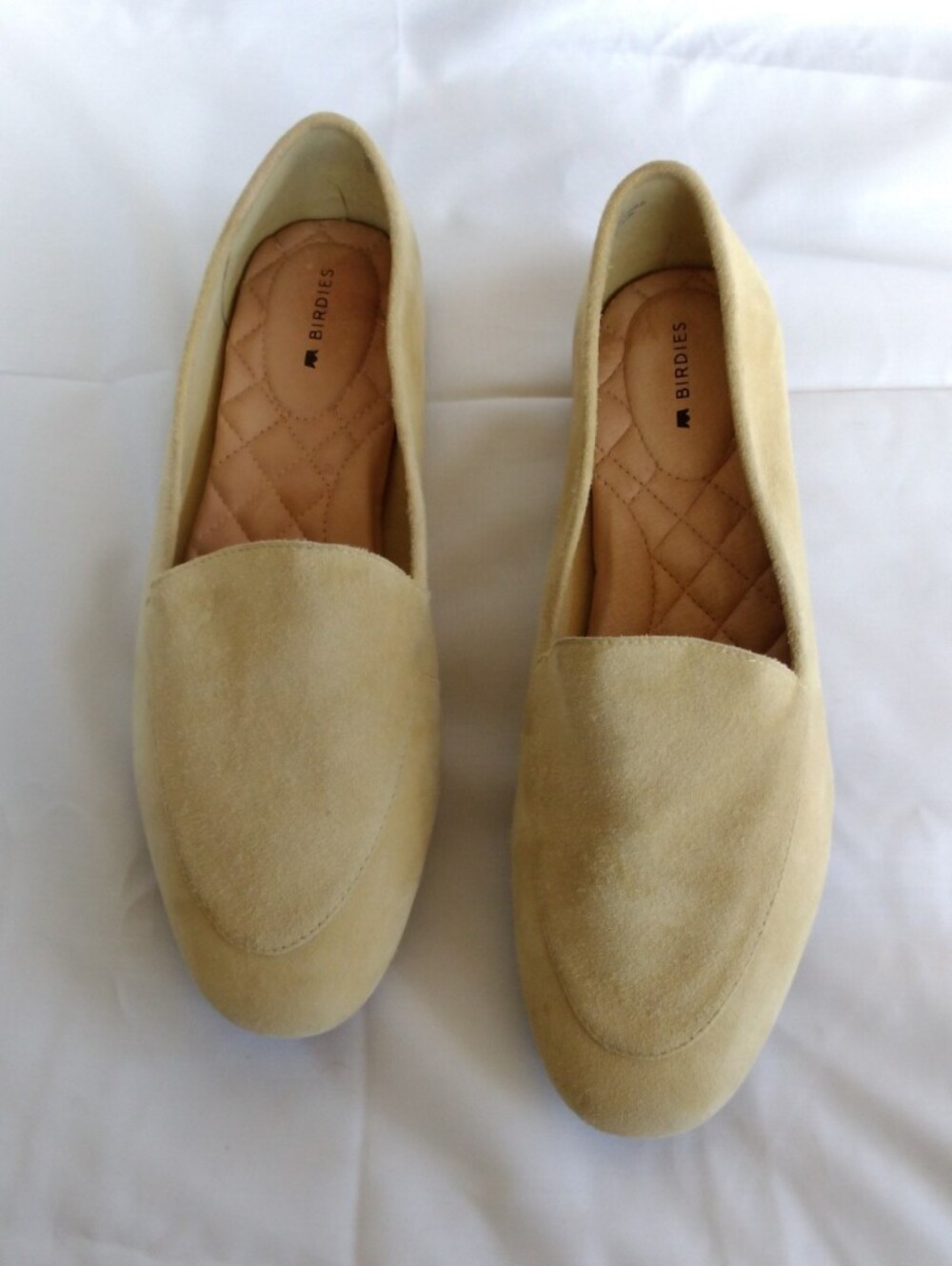 Birdies Vesper Suede Slip -On Flat Loafers Size 8